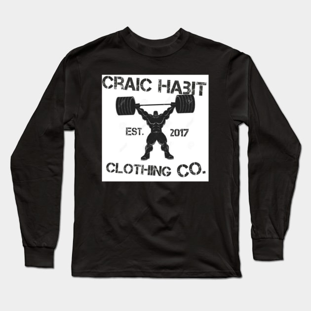 Craic Habit Clothing Company. Long Sleeve T-Shirt by Tylershuler